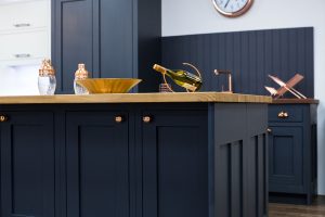 Broadway graphite in-frame shaker kitchen